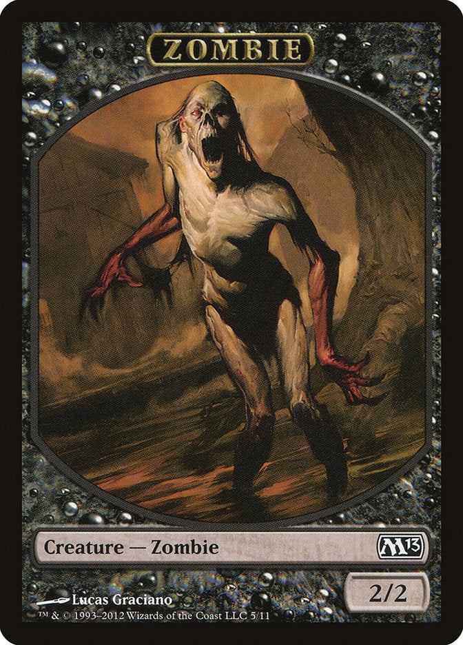 Zombie Token [Magic 2013 Tokens] | Clutch Gaming