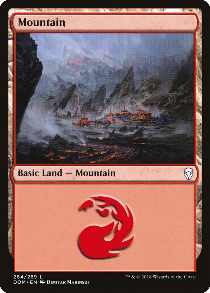 Mountain (264) [Dominaria] | Clutch Gaming