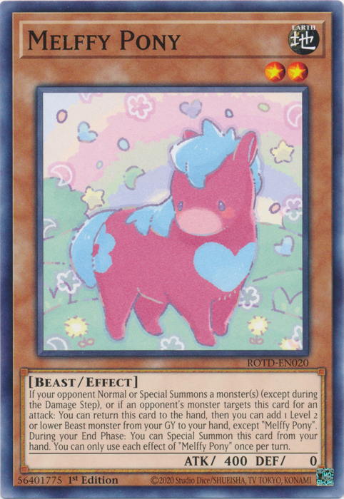 Melffy Pony [ROTD-EN020] Common | Clutch Gaming