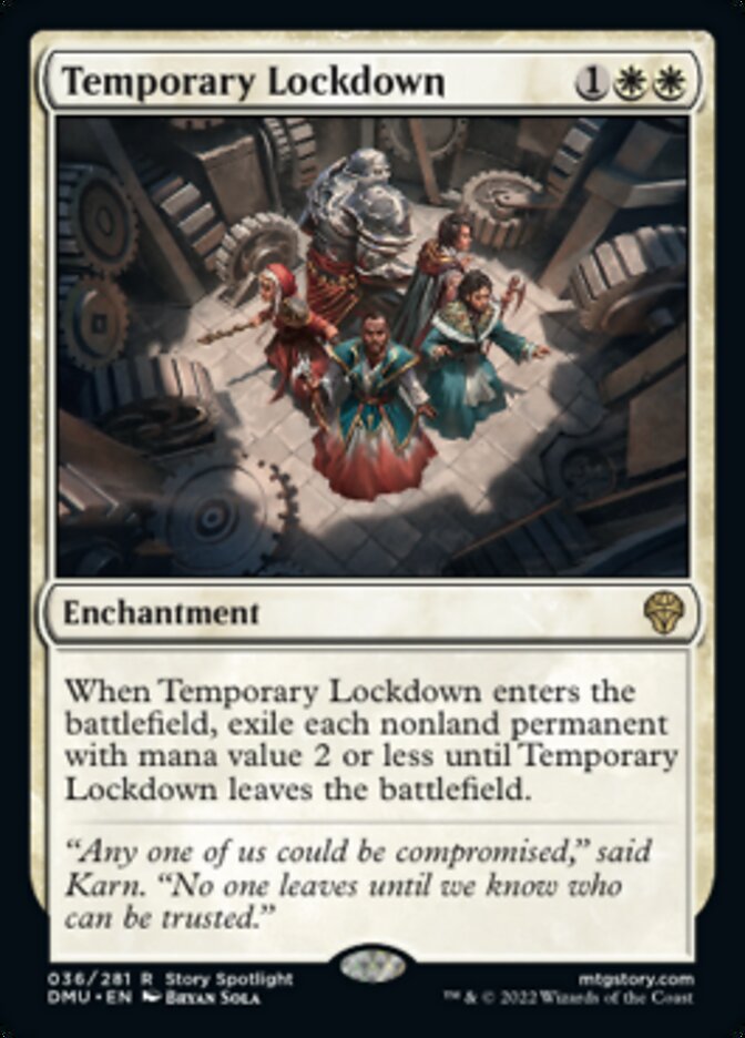 Temporary Lockdown [Dominaria United] | Clutch Gaming