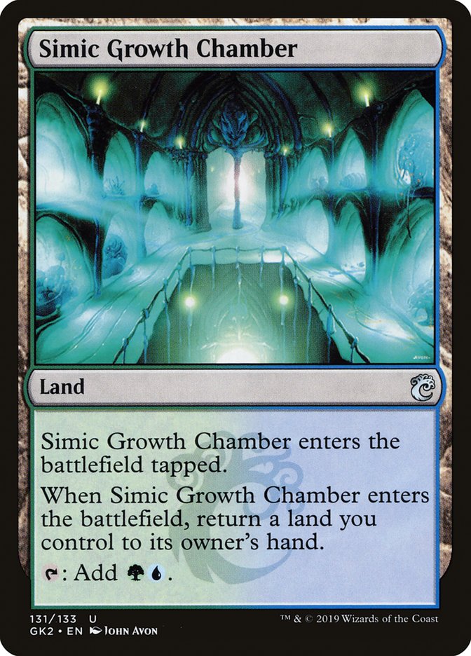 Simic Growth Chamber [Ravnica Allegiance Guild Kit] | Clutch Gaming