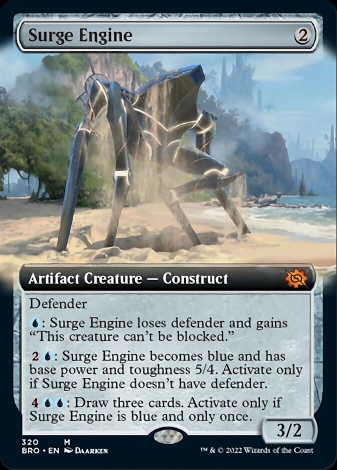 Surge Engine (Extended Art) [The Brothers' War] | Clutch Gaming