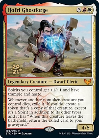 Hofri Ghostforge [Strixhaven: School of Mages Prerelease Promos] | Clutch Gaming