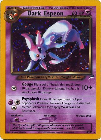 Dark Espeon (4/105) [Neo Destiny Unlimited] | Clutch Gaming