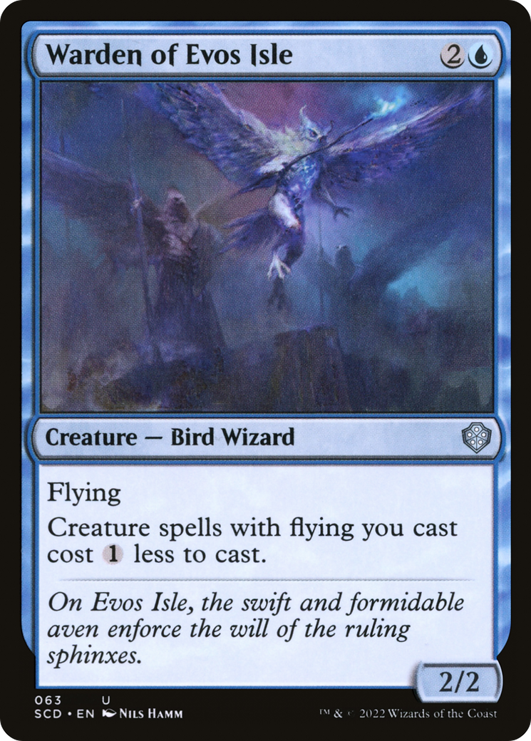 Warden of Evos Isle [Starter Commander Decks] | Clutch Gaming