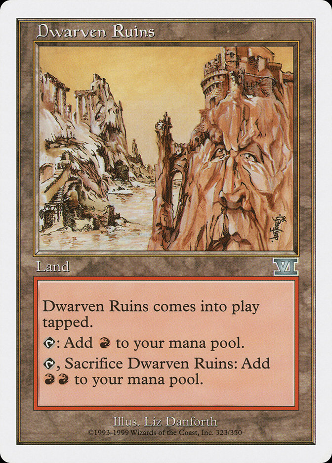 Dwarven Ruins [Classic Sixth Edition] | Clutch Gaming