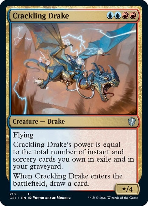 Crackling Drake [Commander 2021] | Clutch Gaming