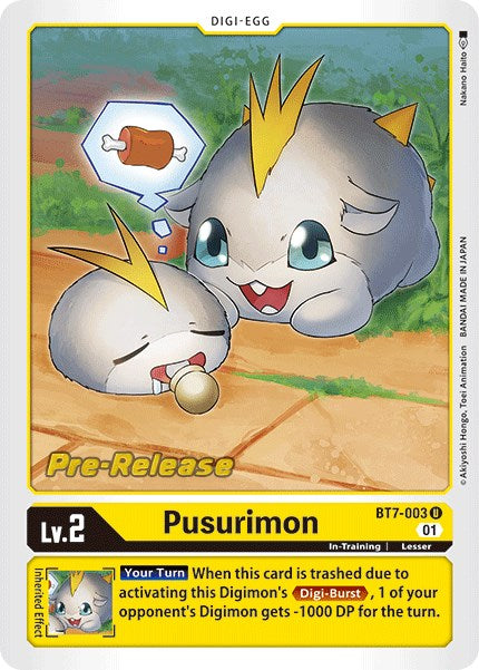 Pusurimon [BT7-003] [Next Adventure Pre-Release Cards] | Clutch Gaming