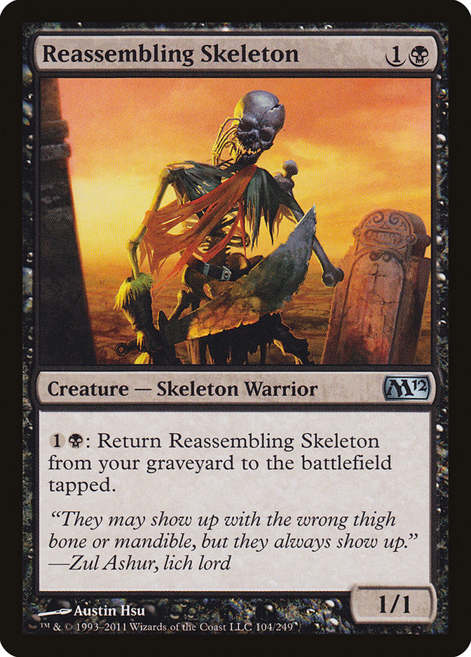 Reassembling Skeleton [Magic 2012] | Clutch Gaming