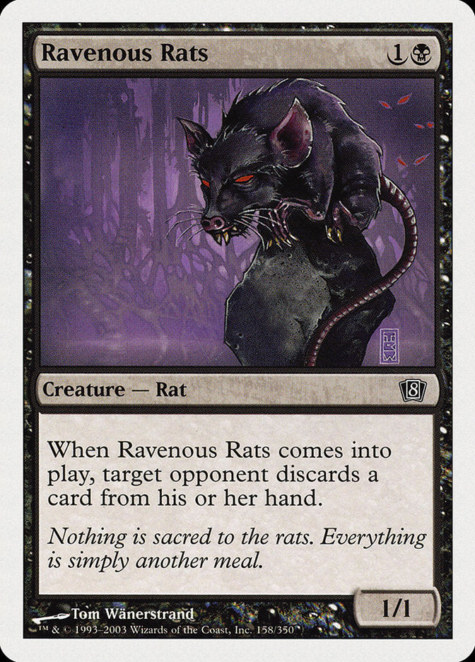 Ravenous Rats [Eighth Edition] | Clutch Gaming