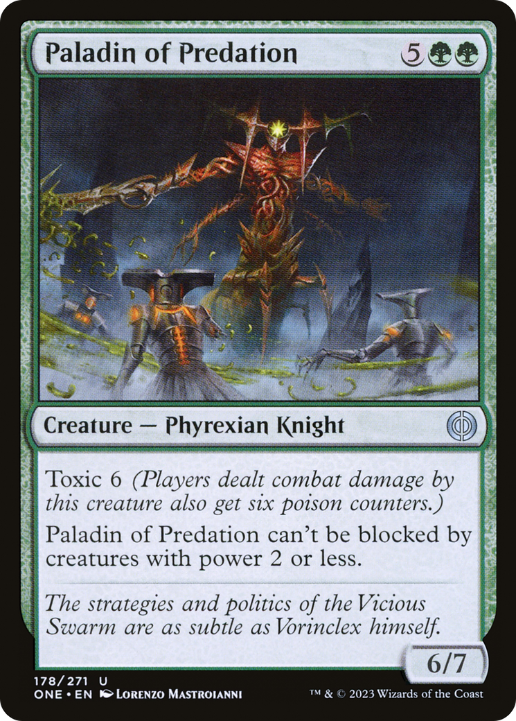 Paladin of Predation [Phyrexia: All Will Be One] | Clutch Gaming