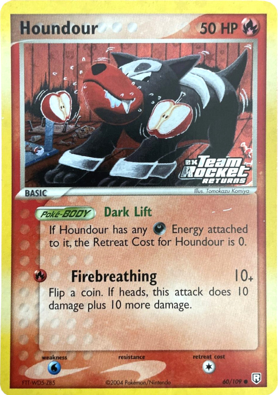 Houndour (60/109) (Stamped) [EX: Team Rocket Returns] | Clutch Gaming