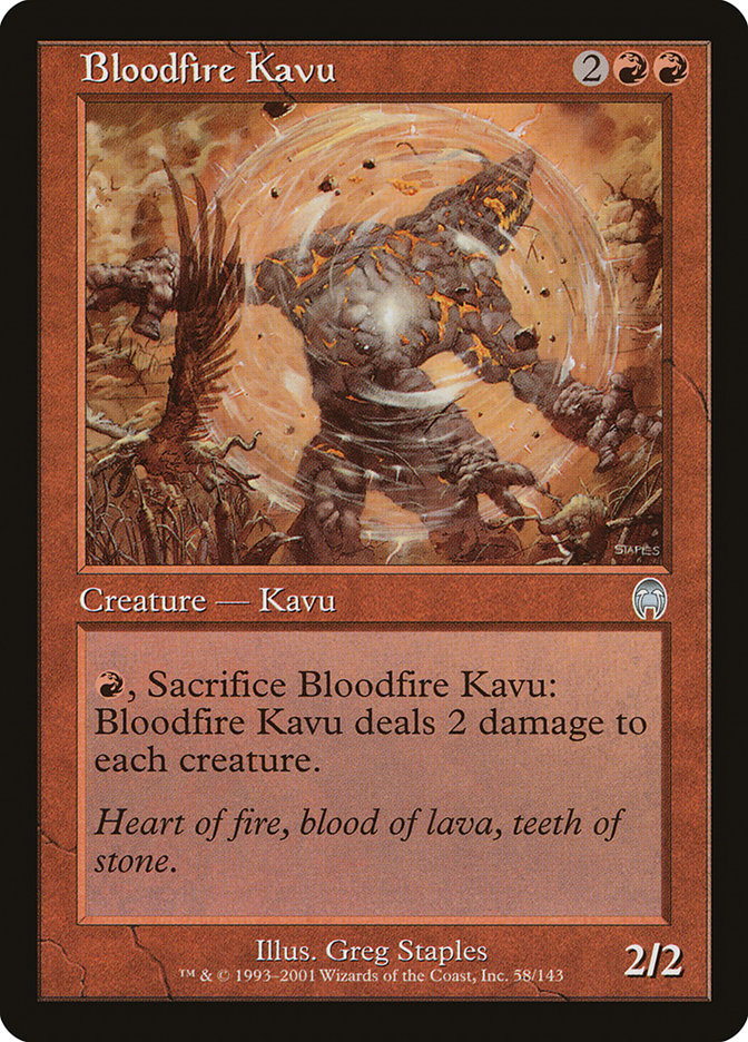 Bloodfire Kavu [Apocalypse] | Clutch Gaming