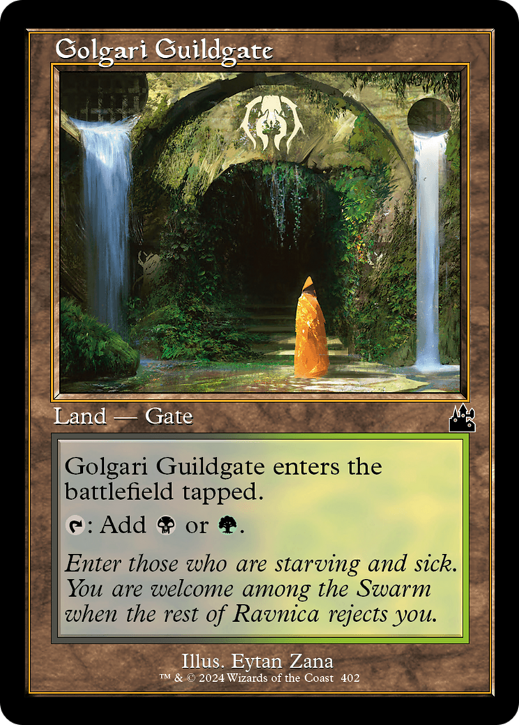 Golgari Guildgate (Retro Frame) [Ravnica Remastered] | Clutch Gaming