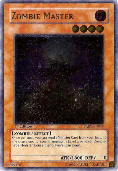 Zombie Master [TAEV-EN039] Ultimate Rare | Clutch Gaming