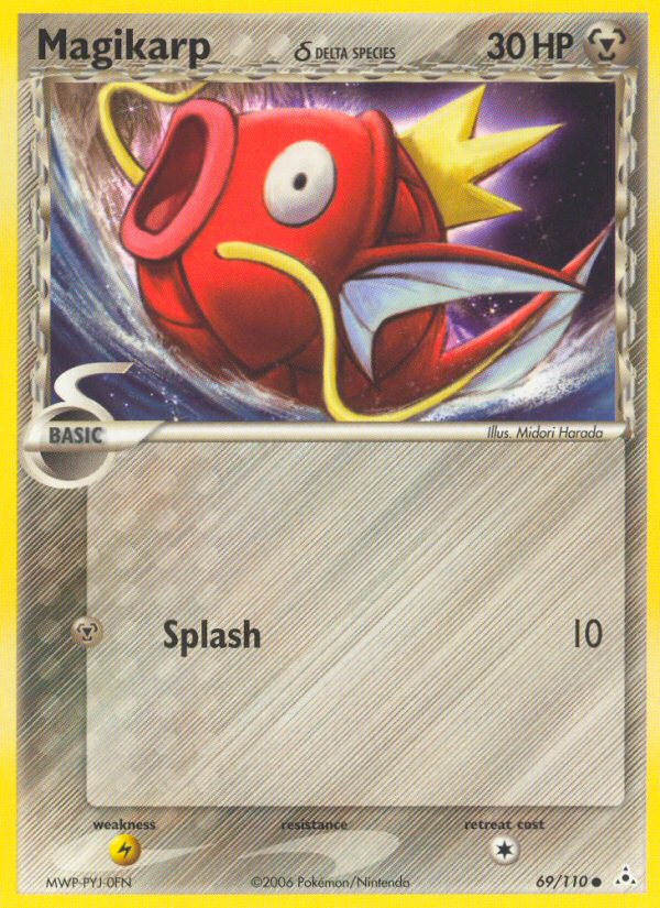 Magikarp (69/110) (Delta Species) [EX: Holon Phantoms] | Clutch Gaming