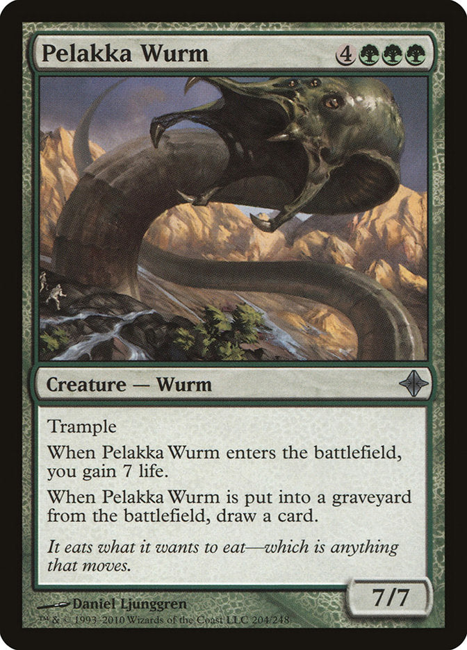 Pelakka Wurm [Rise of the Eldrazi] | Clutch Gaming