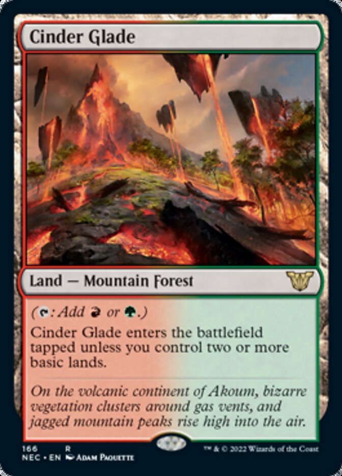 Cinder Glade [Kamigawa: Neon Dynasty Commander] | Clutch Gaming