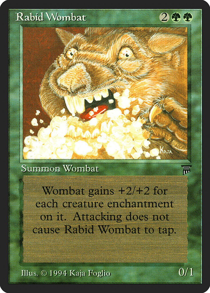 Rabid Wombat [Legends] | Clutch Gaming