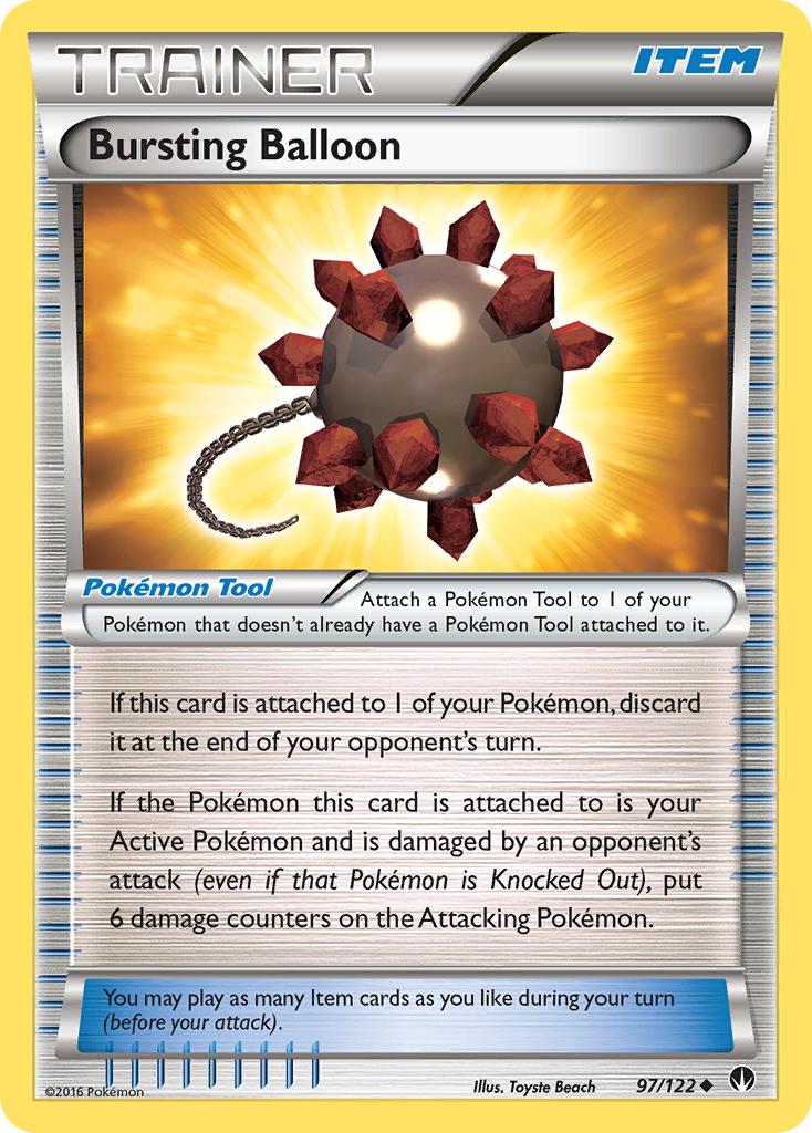 Bursting Balloon (97/122) [XY: BREAKpoint] | Clutch Gaming