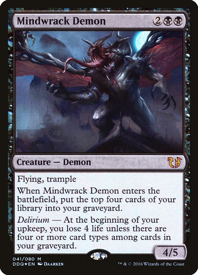 Mindwrack Demon [Duel Decks: Blessed vs. Cursed] | Clutch Gaming