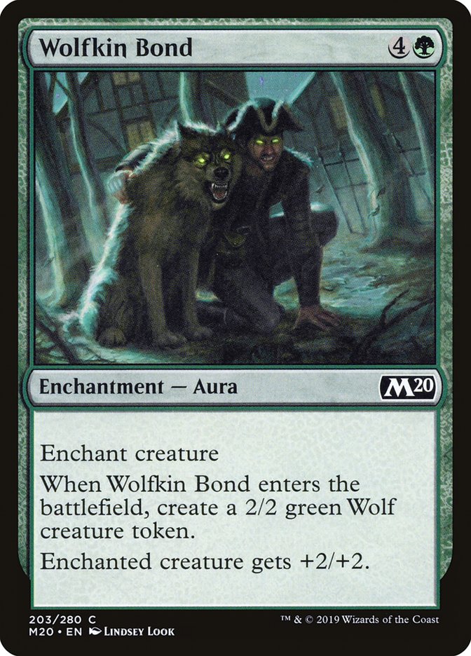 Wolfkin Bond [Core Set 2020] | Clutch Gaming