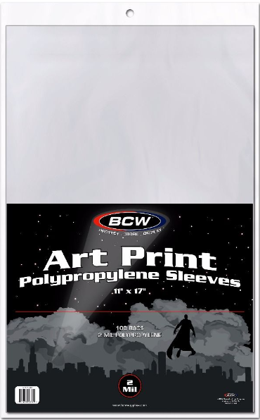 11x17 Print Sleeves | Clutch Gaming