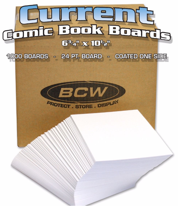 Bulk Current Comic Backing Boards | Clutch Gaming