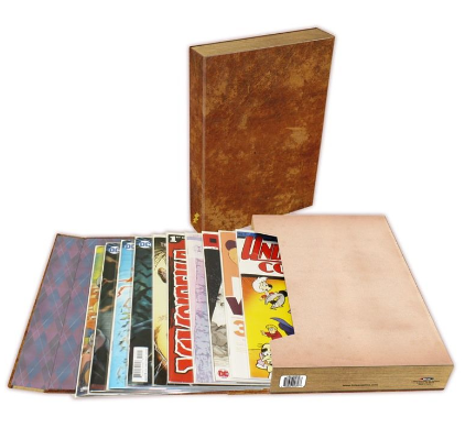 Comic Book Stor-Folio - Art - Leather Book | Clutch Gaming