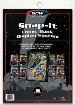 Comic Book Snap-It - Black | Clutch Gaming