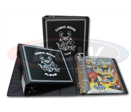 3 in. Album - Comic Book - Black | Clutch Gaming