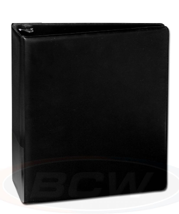 2 in. Album - Plain - Black | Clutch Gaming