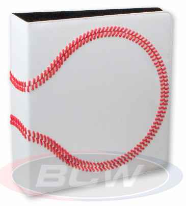 3 in. Album - Baseball Collectors Album - Premium White | Clutch Gaming