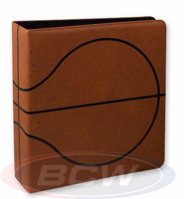 3 in. Album - Basketball Collectors Album - Premium Brown | Clutch Gaming