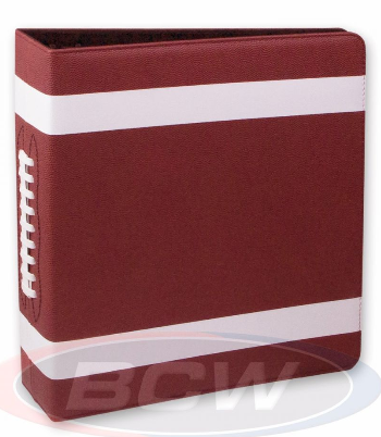 3 in. Album - Football Collectors Album - Premium Brown | Clutch Gaming