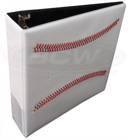 3 in. Album - Baseball Collectors Album - White | Clutch Gaming