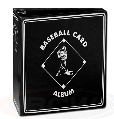 3 in. Album - Baseball - Black | Clutch Gaming