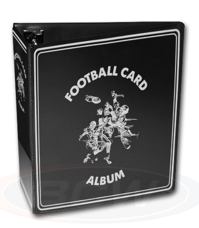 3 in. Album - Football - Black | Clutch Gaming