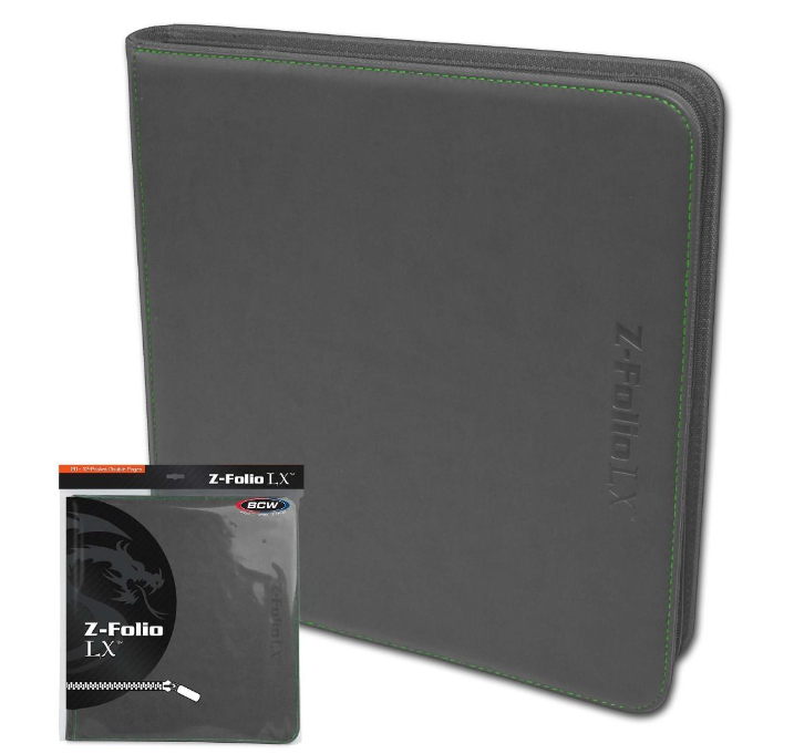 Z-Folio 12-Pocket LX Album - Gray | Clutch Gaming