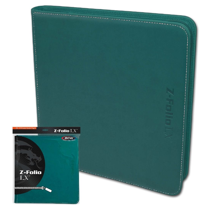 Z-Folio 12-Pocket LX Album - Teal | Clutch Gaming