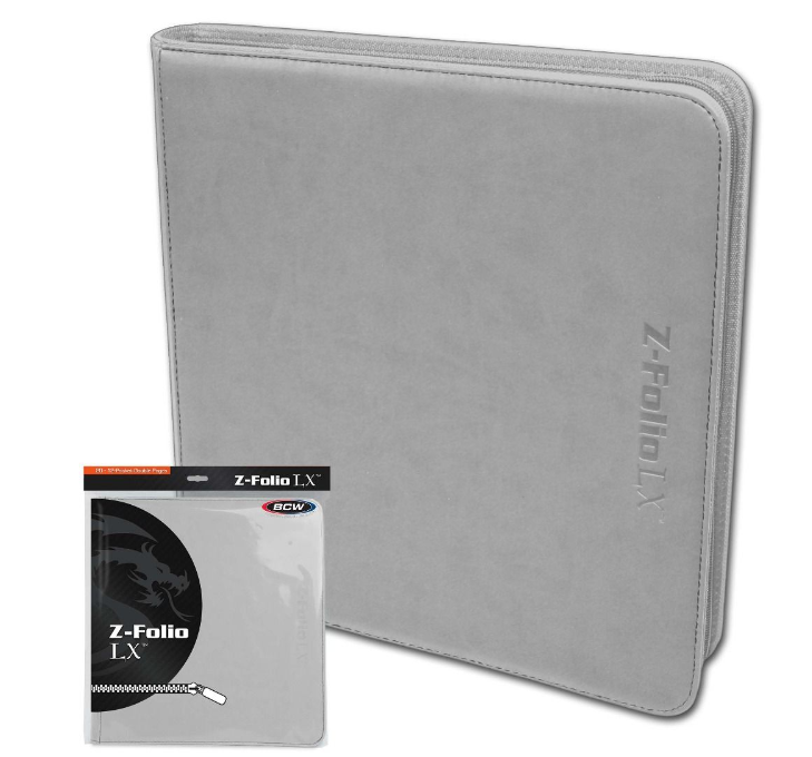 Z-Folio 12-Pocket LX Album - White | Clutch Gaming