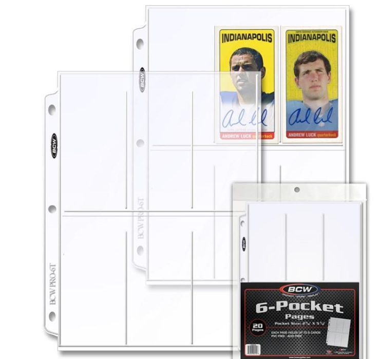 Pro 6-Pocket Page (20 CT. Pack) | Clutch Gaming