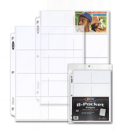 Pro 8-Pocket Page (20 CT. Pack) | Clutch Gaming