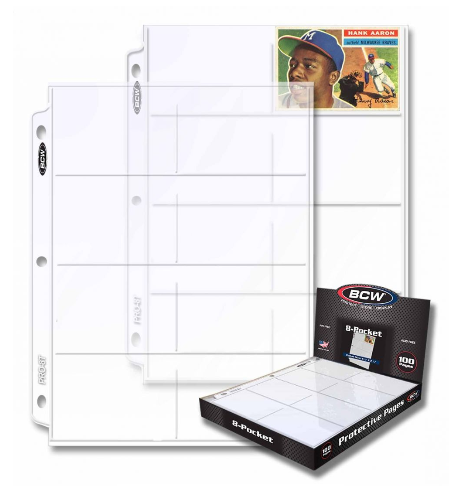 Pro 8-Pocket Page (100 CT. Box) | Clutch Gaming