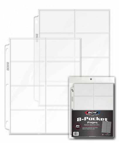 Vinyl 8-Pocket Pages | Clutch Gaming