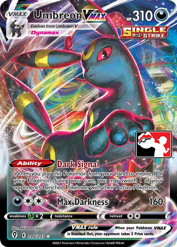 Umbreon VMAX (095/203) [Prize Pack Series One] | Clutch Gaming