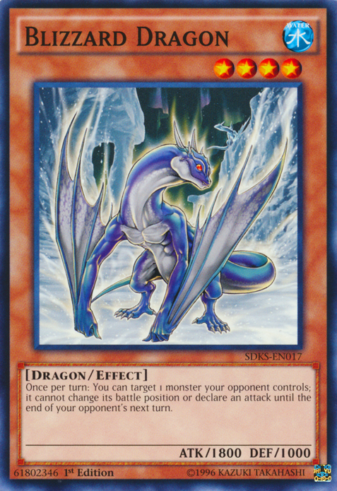 Blizzard Dragon [SDKS-EN017] Common | Clutch Gaming