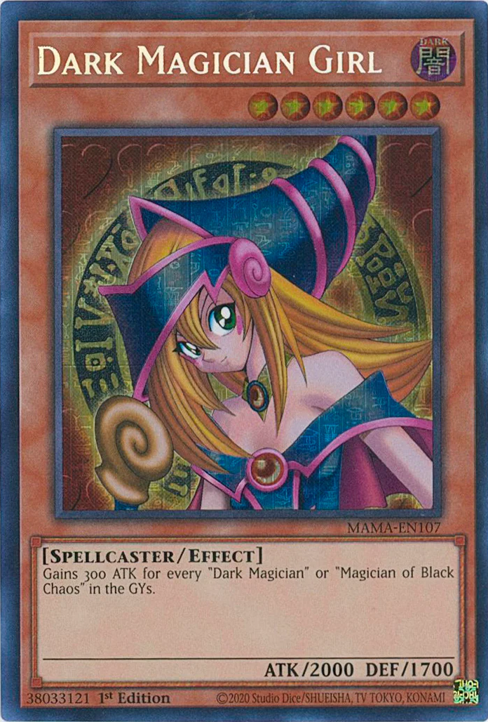 Dark Magician Girl [MAMA-EN107] Ultra Pharaoh's Rare | Clutch Gaming