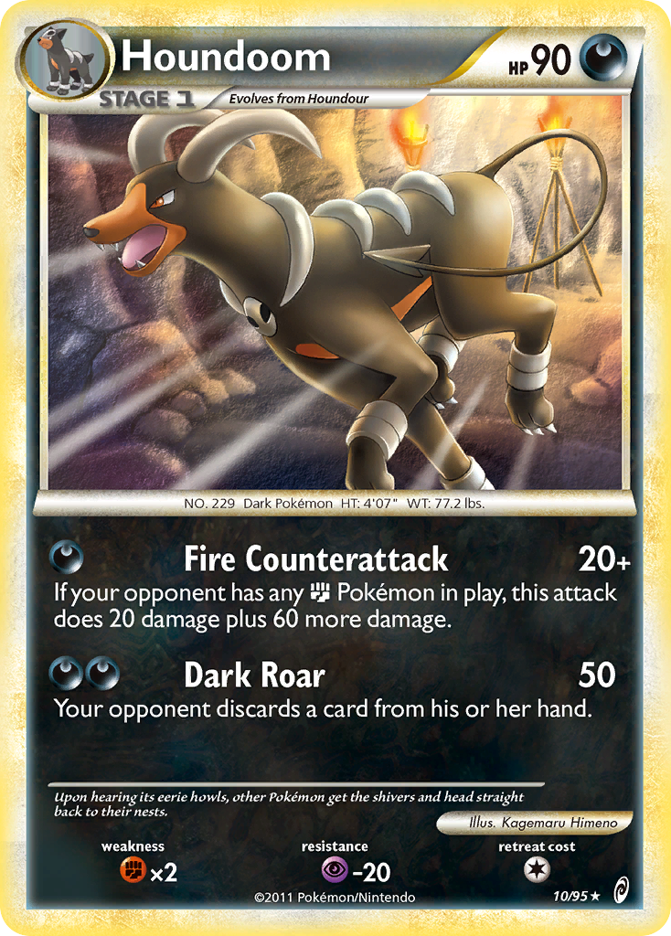 Houndoom (10/95) [HeartGold & SoulSilver: Call of Legends] | Clutch Gaming