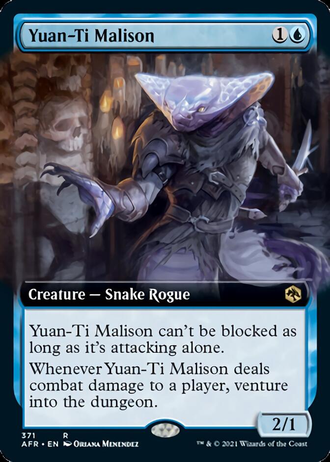 Yuan-Ti Malison (Extended Art) [Dungeons & Dragons: Adventures in the Forgotten Realms] | Clutch Gaming